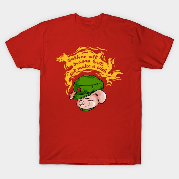 Oolong - dragon ball T-Shirt by redwane